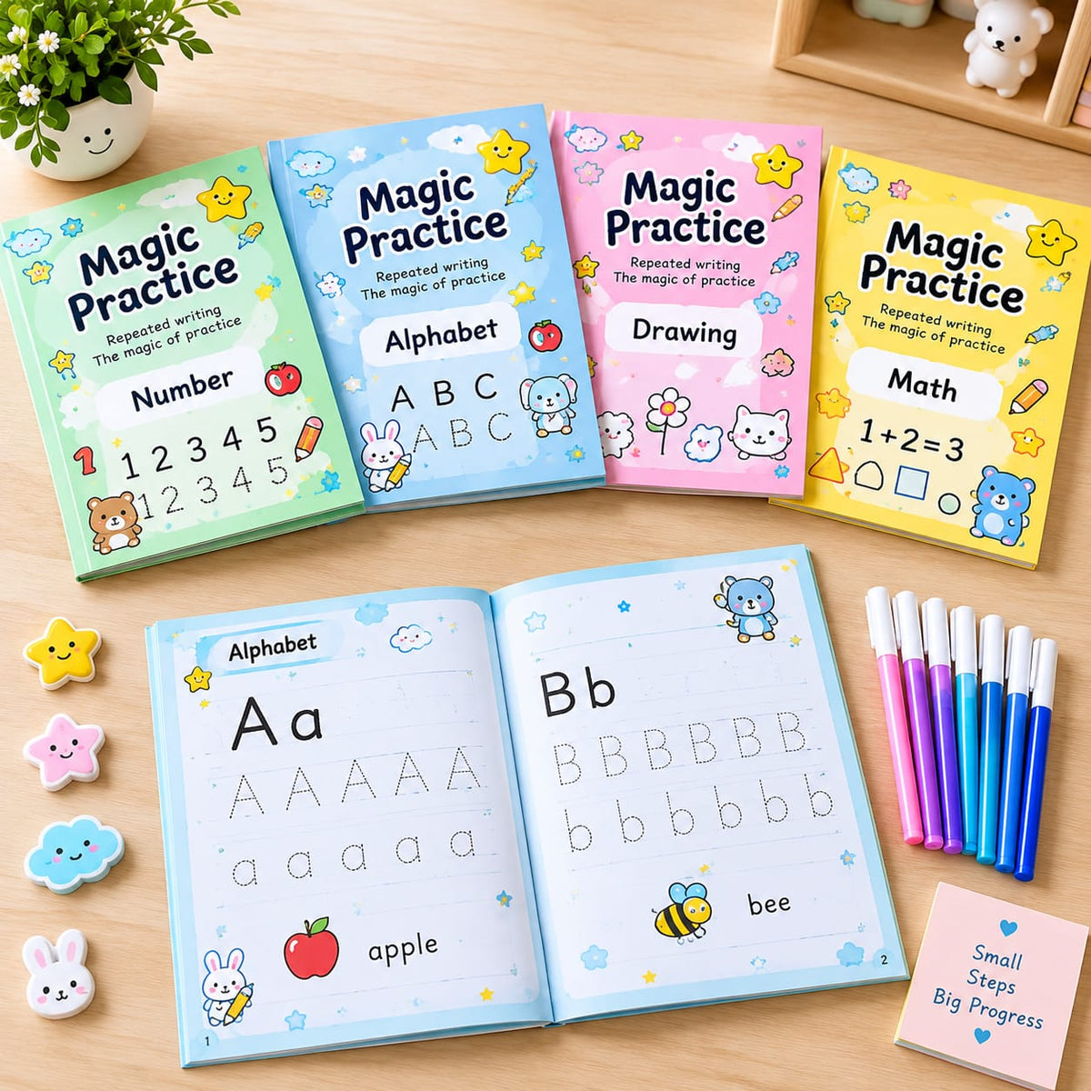 Sank Magic Practice Copybook – Kids Handwriting Learning Book