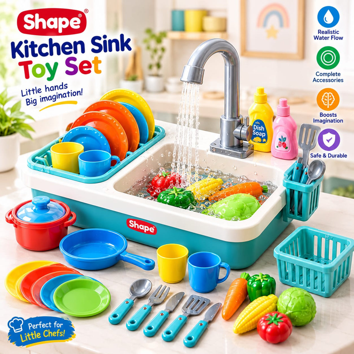 Kitchen Sink Toy Set