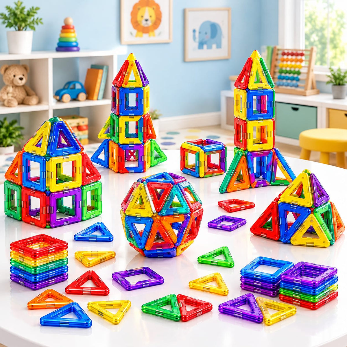 Magnetic Construction Set (36 Pcs)